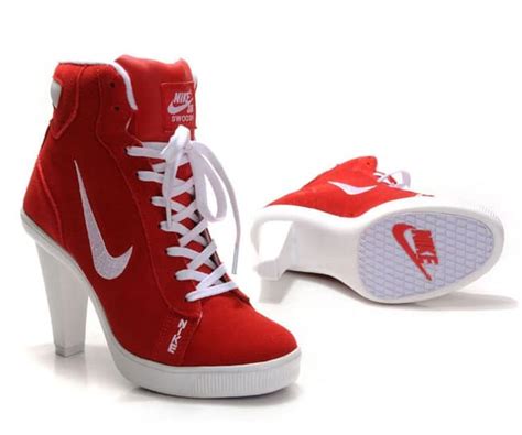 nike women's high heel sneakers